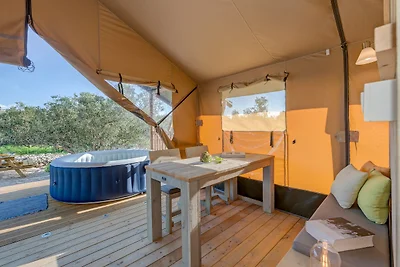 Glamping en la isla del Patrimonio Adriático