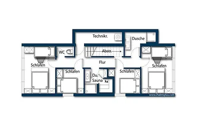 Freistehendes Chalet mit Sauna, wenige Gehmin...