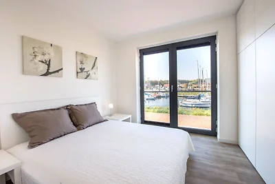 Wohnung in Kamperland mit Hafenblick