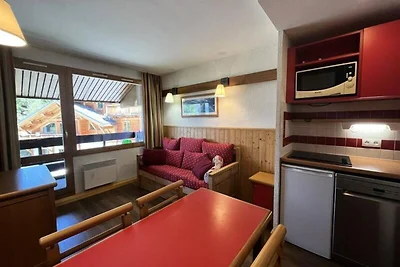 Wohnung in Plagne 1800 mit Mont Blanc Blick