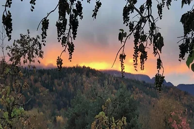 Wohnung in Giez mit Bergblick