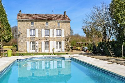Luxury Mansion in La Forêt-de-Tessé with Swim...