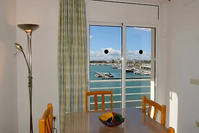 Studio bij Costa Brava Strand met Zwembad