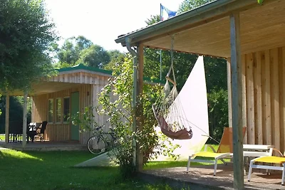 Ferienhaus mit Kamin am Achterwasser in Lütow