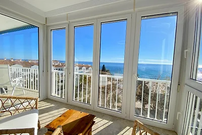 Wohnung in Nerja mit Garten und Poolblick