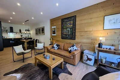 Wohnung in Arèches mit großer Terrasse