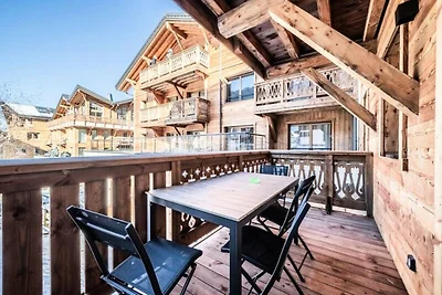 Apartment in Morzine mit Bergblick