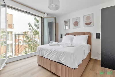 Helle Wohnung mit Balkon -6P-Nähe...