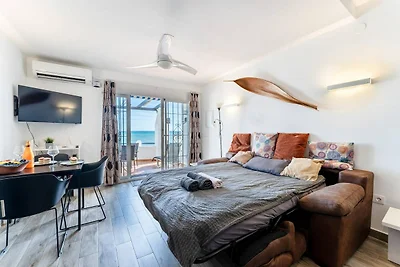 Ferienwohnung mit Meerblick und Terrasse in...