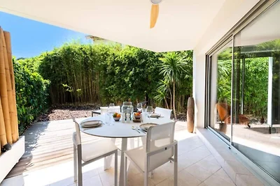 Appartement in Cannes met privétuin