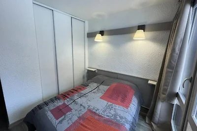 Apartment in Plagne 1800 mit Skizugang