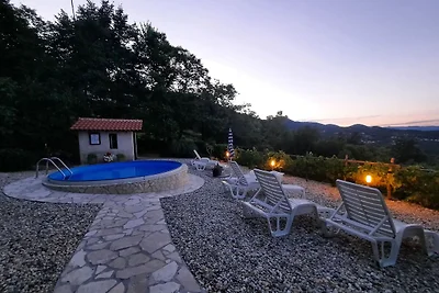 Ferienhaus Mikleus in Lovran - Dobrec, mit Po...