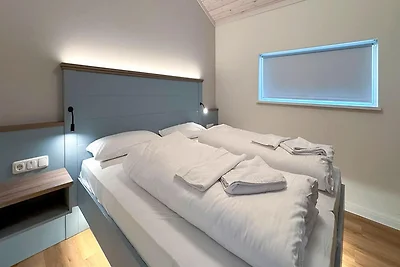 Skandinavisches Ferienhaus mit Sauna in Bad...