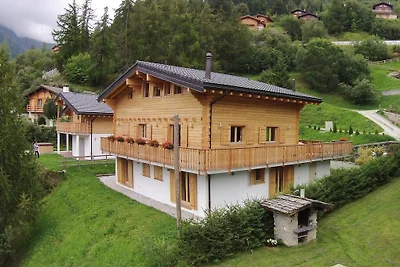 Luxuriöses Chalet mit Whirlpool in La Tzoumaz