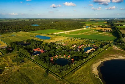 Glamping-Zelt mit Klimaanlage und Blick auf d...