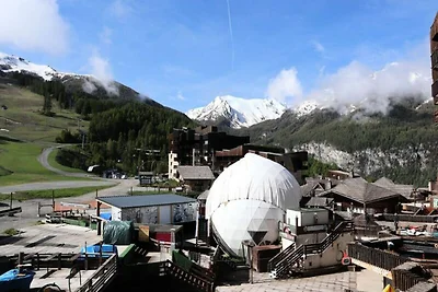 Apartment in Les Orres mit Blick auf die...