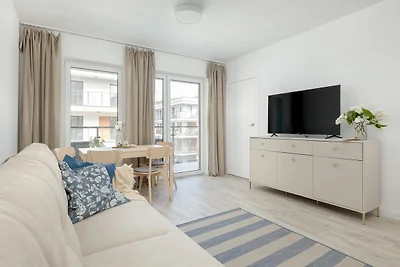 Schöne Wohnung mit Balkon, in Strandnähe, mit...
