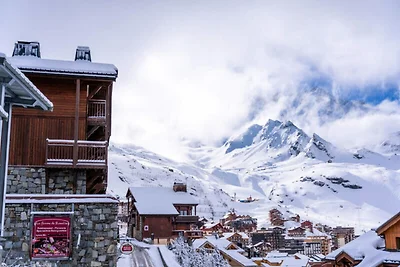 Wohnung in Val Thorens mit Ski-In Zugang