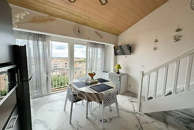 Appartamento con vista sulla città e sul mare