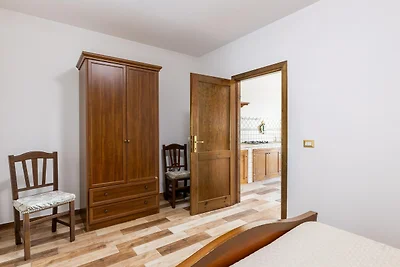 Wohnung mit Veranda und privatem Parkplatz