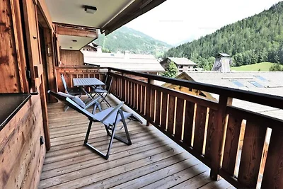 Apartment in Le Grand Bornand, Blick auf die...