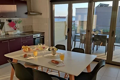 Two Bedroom Apartment with Balcony and Sea Vi...
