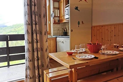 Apartament w Mottet przy stoku narciarskim
