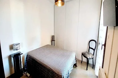 Appartement op 100 m van het strand in Valras