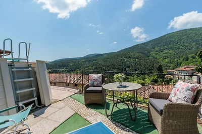 Cottage in Toscana con piscina e vista