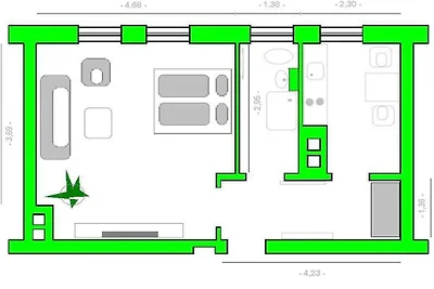 Vakantieappartement met 0 slaapkamers
