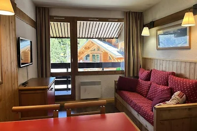 Wohnung in Plagne 1800 mit Mont Blanc Blick