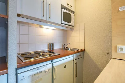 Alpine appartement met 1 slaapkamer in Tignes