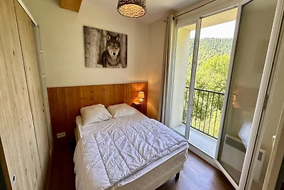 2-Zimmer-Duplex mit Blick auf das Tal