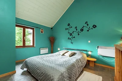 Charmantes Cottage in Stoumont mit farbenfroh...