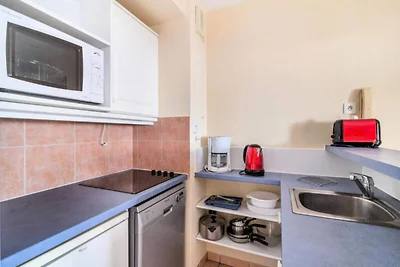 Wohnung in Roquebrune nahe Bougnon Strand