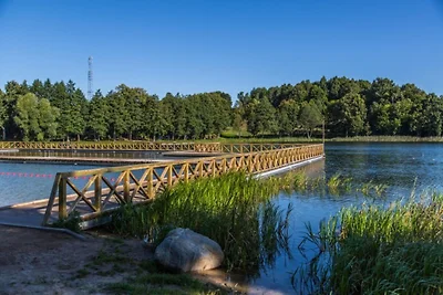 Ferienhaus mit Terrasse, direkt am See