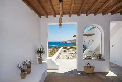 Huis aan het strand op Mykonos