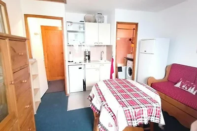 2 kamers, aan de voet van de pistes