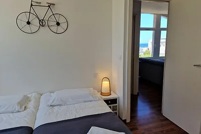Hübsches Appartment mit Meerblick in Primel-e...