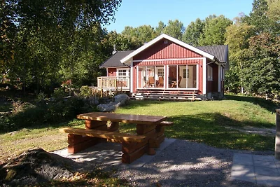 Casa de vacaciones en Kyrkhult con piscina.