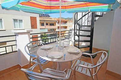 Centraal Roses Appartement met Terras