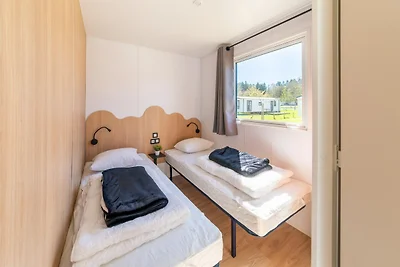 Premium-Wohnwagen in Érezée mit Terrasse