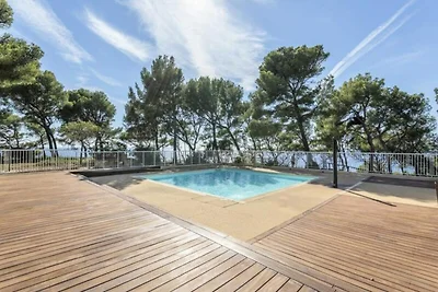 Ferienwohnung in Bandol mit Meerblick und...