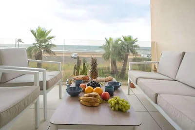 Apartment mit Balkon am Meer in Valras