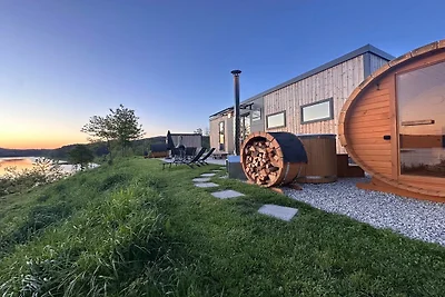 Vakantiedorp Seeblick - Vakantiehuis met saun...