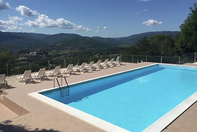 Appartamento a Citerna con piscina