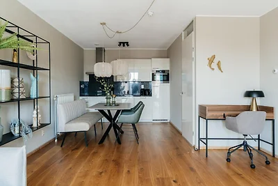 Moderno appartamento a Den Haag con balcone