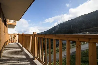 Apartment in Arc mit Blick auf den Mont Blanc