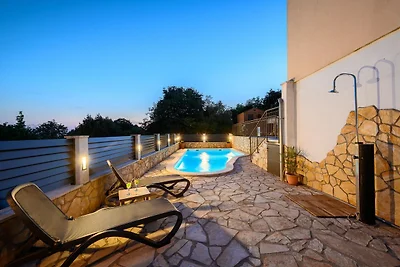 Bella villa con vista