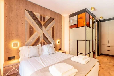 Apartment in Les Arcs mit Spa und Aussicht